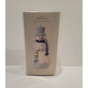 2008 Stanley T. Starr Snowman Ornament Club Exclusive Hallmark Keepsake Ornament